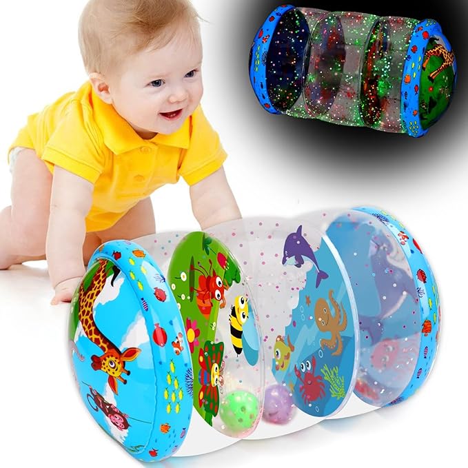 Baby Rattle Roller – Crawling Fun (0–12M)