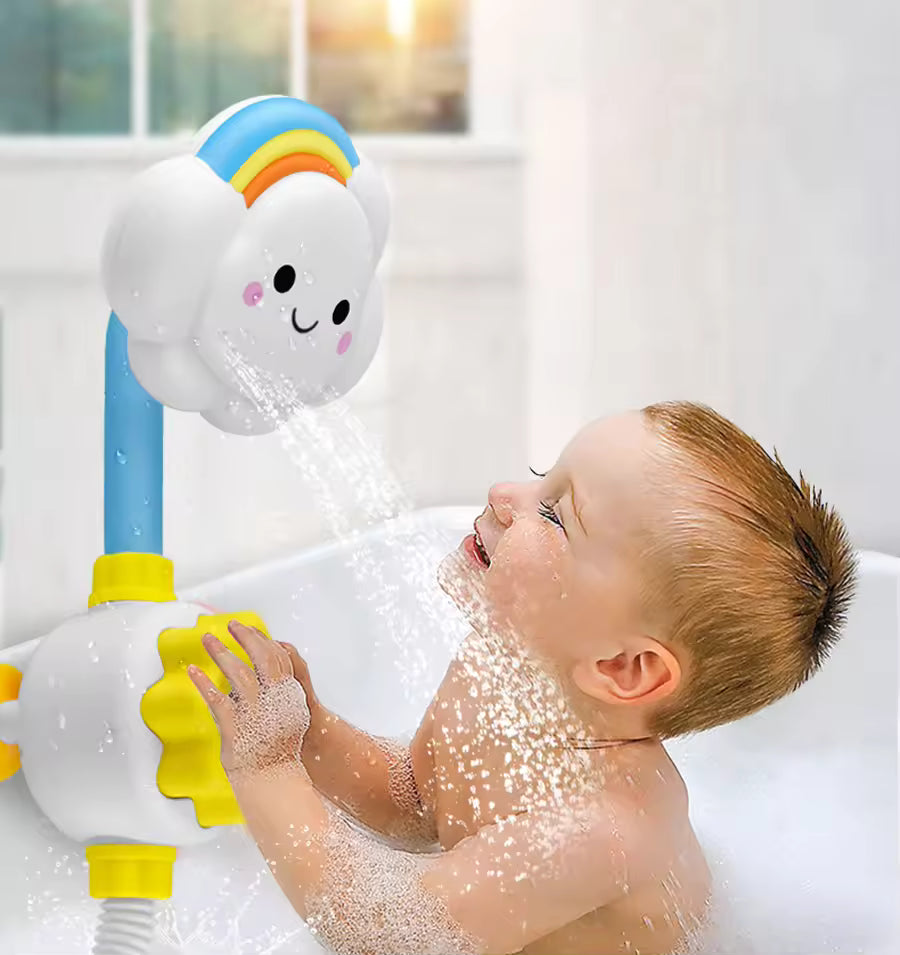 Cloud Bath Toy – Faucet & Shower Spray