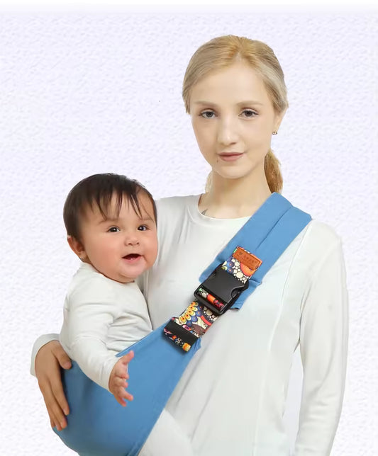 Baby Ring Sling Carrier – Soft & Multifunctional Toddler Wrap