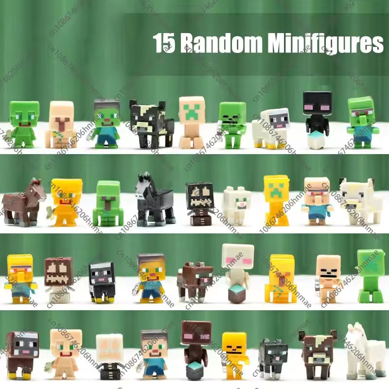 Magnetic Building Blocks – Mine World Cube STEM Toy Set (Age 3+)