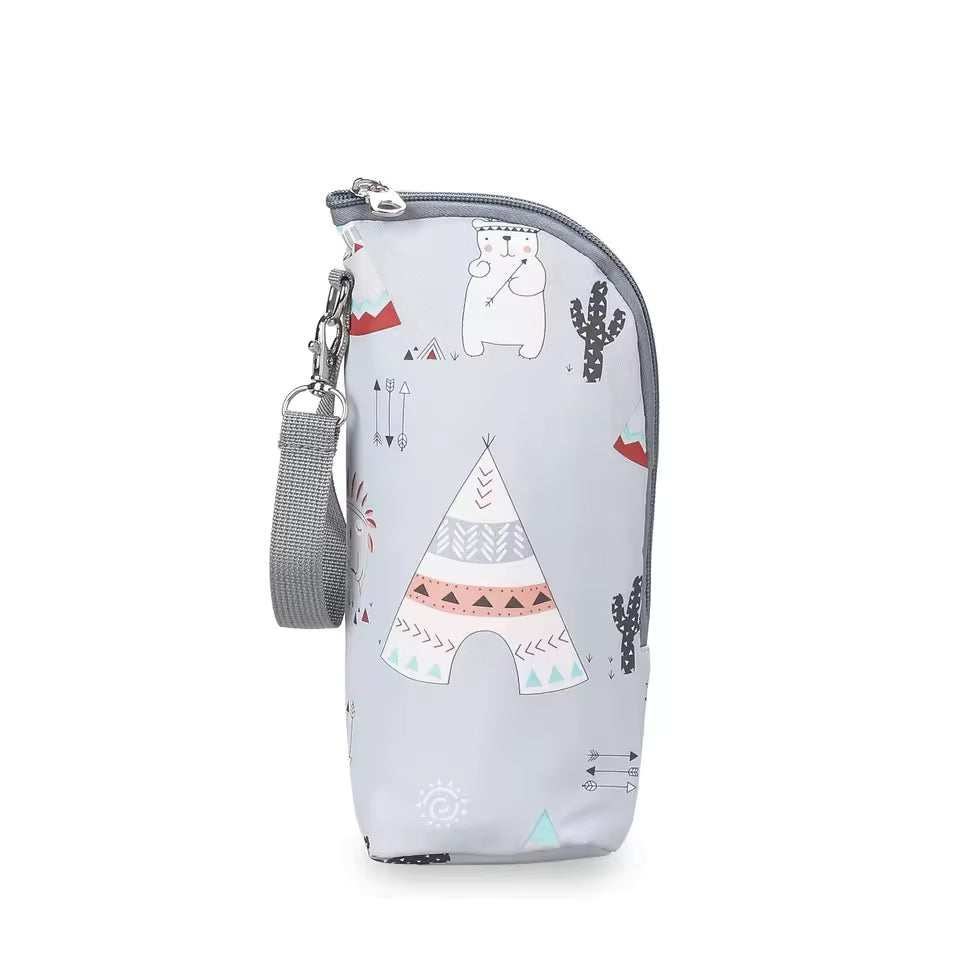Portable Baby Bottle Warmer Bag – Insulated Feeding Bottle Bag