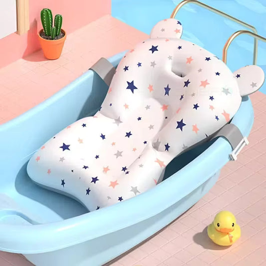 Baby Bath Support Pad – Foldable Floating Newborn Cushion