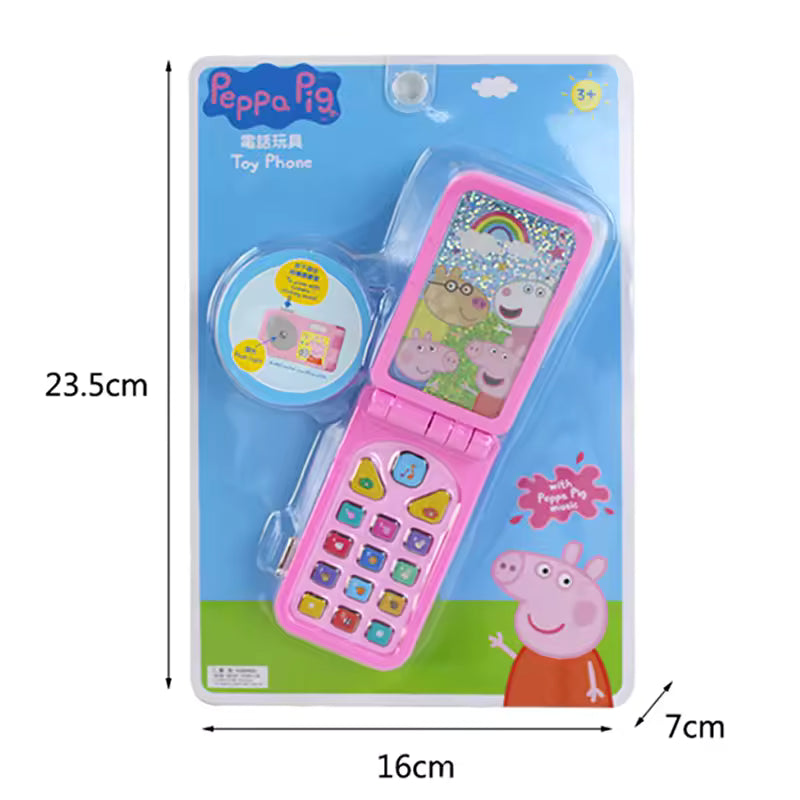 Peppa Pig Folding Mobile Phone Toy β Early Learning Play Phone for Kids