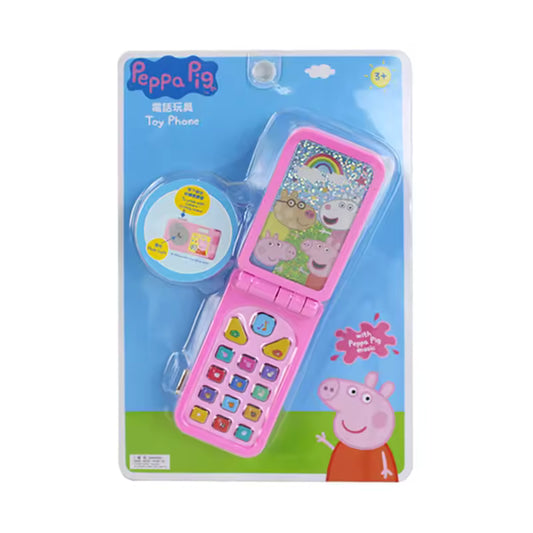 Peppa Pig Folding Mobile Phone Toy – Early Learning Play Phone for Kids