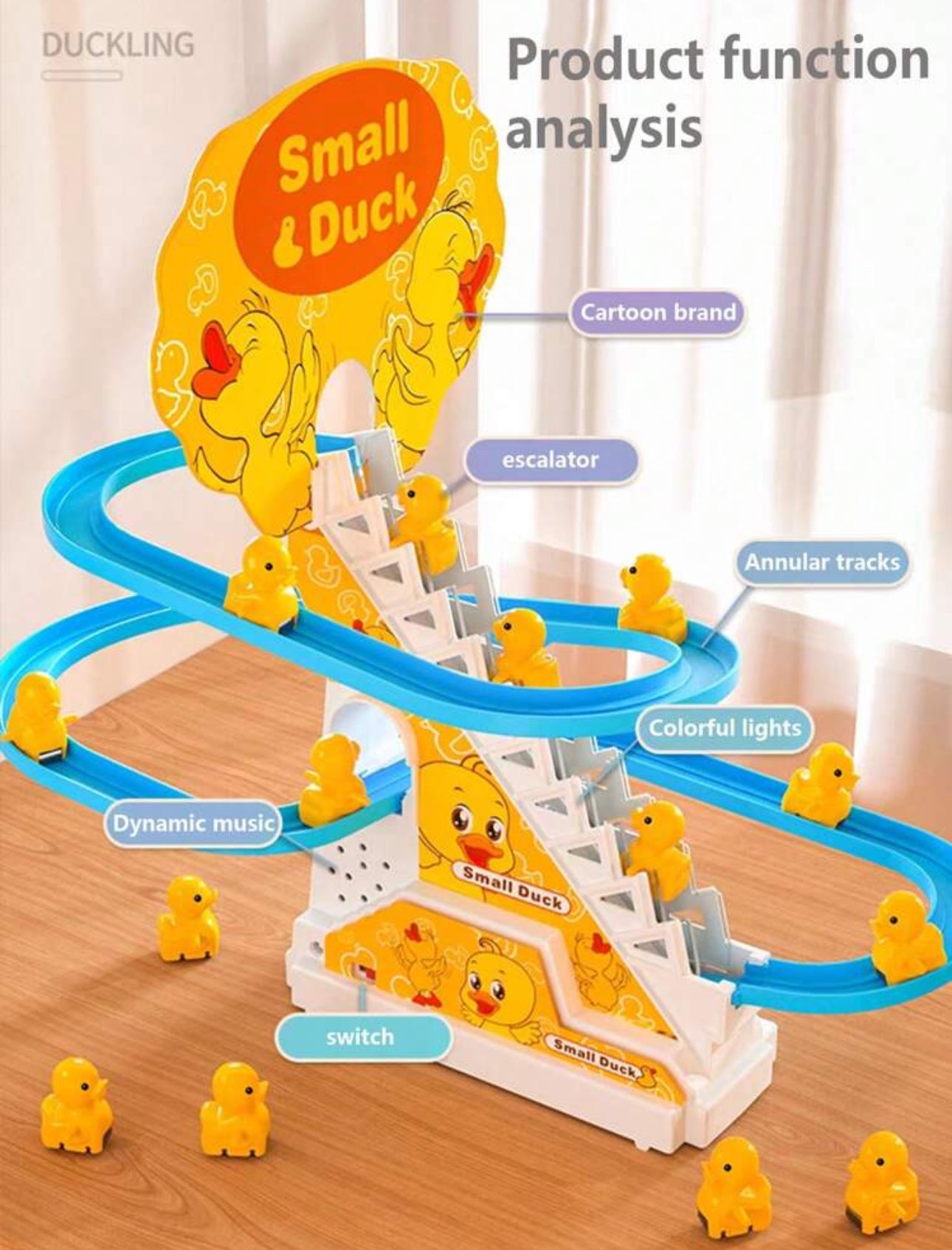 Duck Racing Slide – Endless Fun Toy