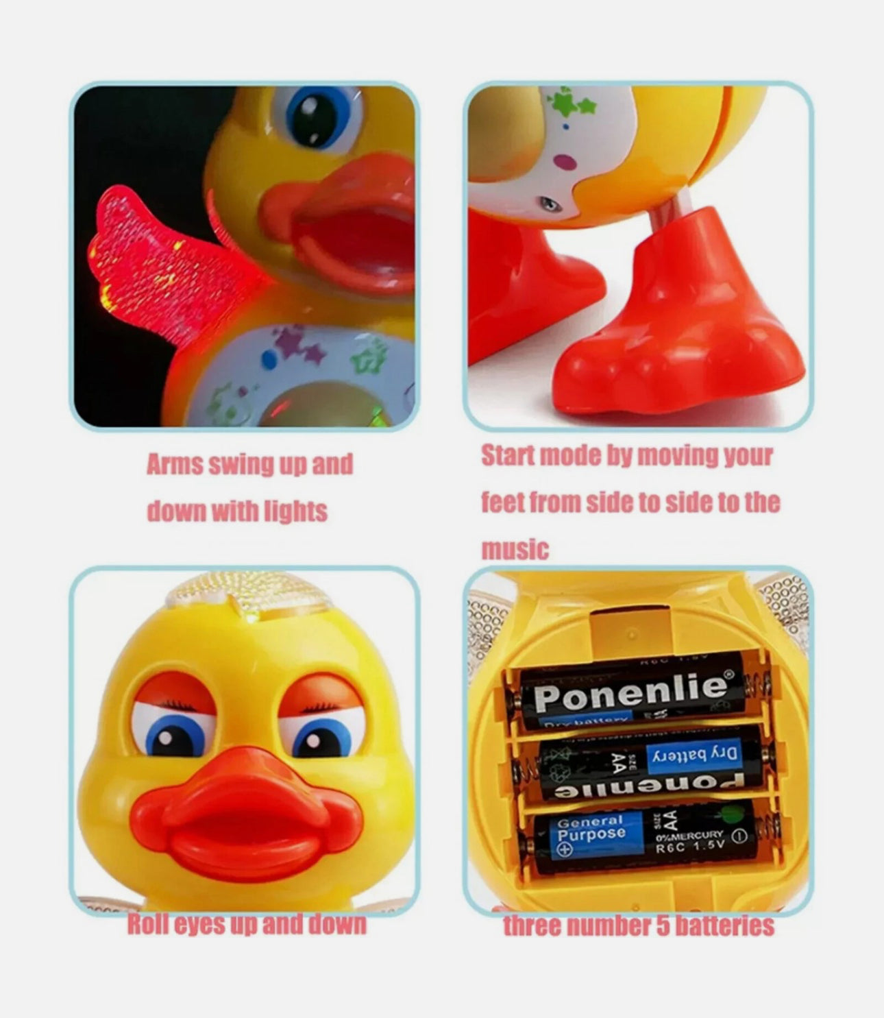 Dancing Baby Duck Toy