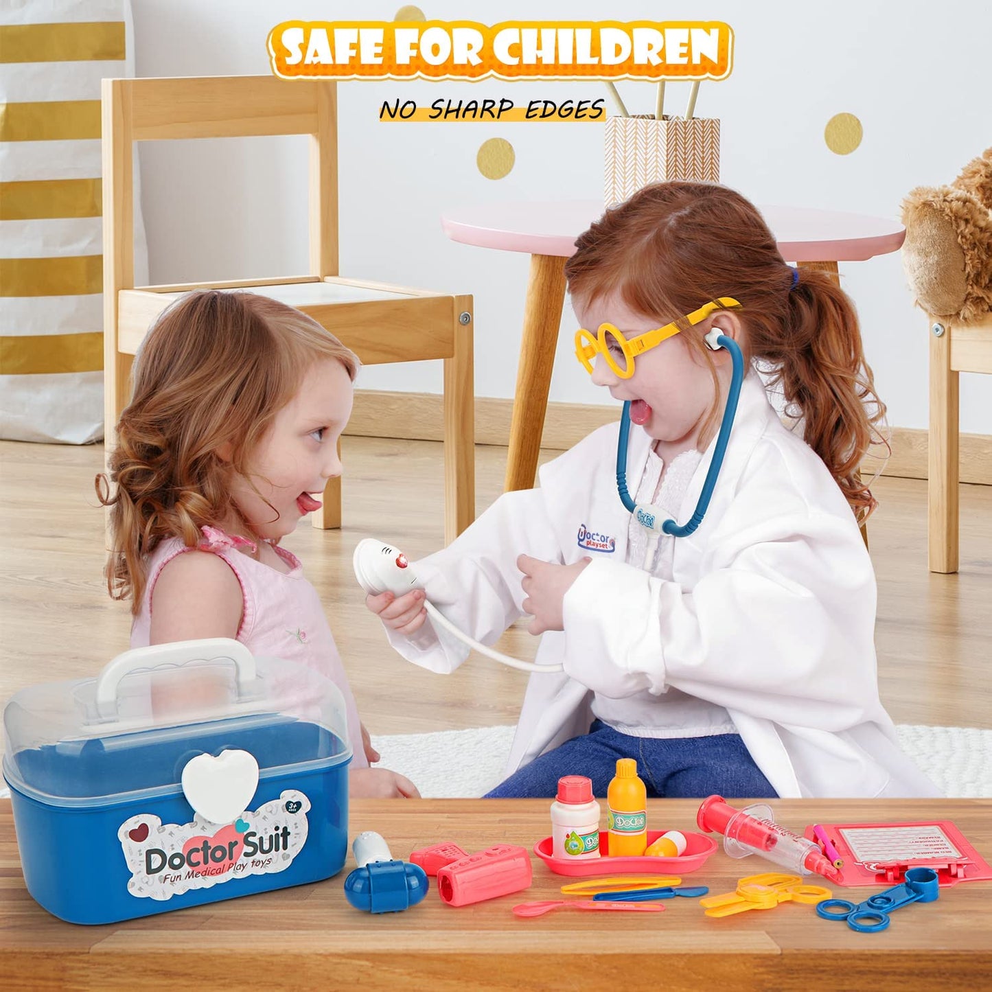 Kids Doctor Play Set – Pretend Medical Kit & Nurse Accessories