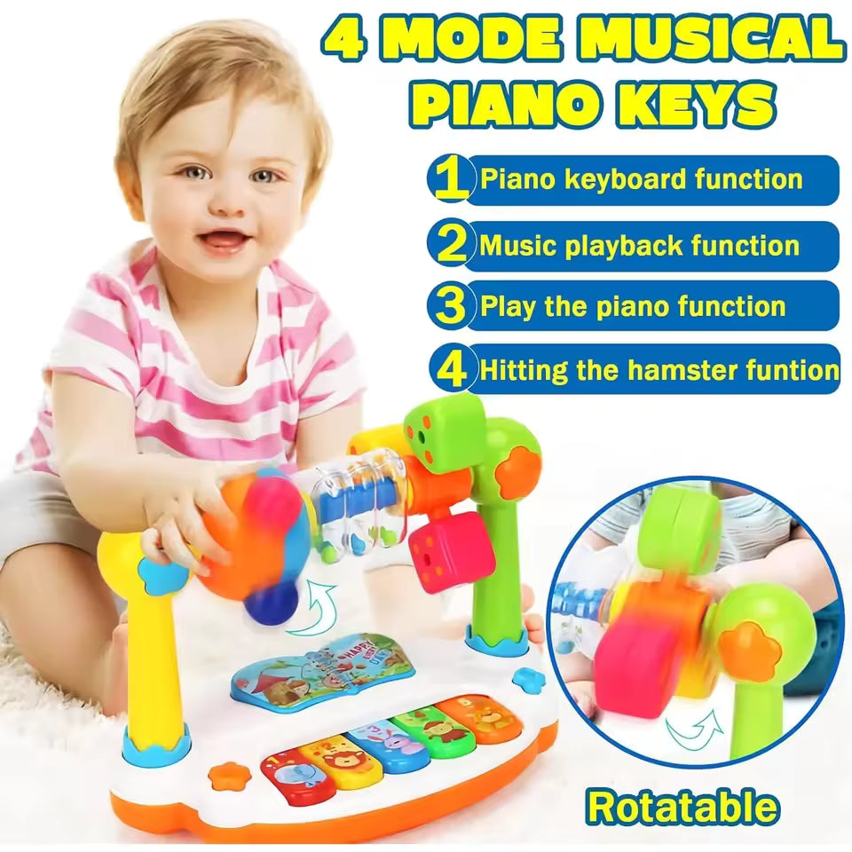 Baby Piano Toy – Musical Keyboard with Lights