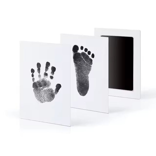 Baby Hand & Footprint Kit – Safe Ink Pad with Photo Frame