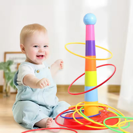 Children’s Throw Circle Stacking Game – Fun Indoor & Outdoor Play