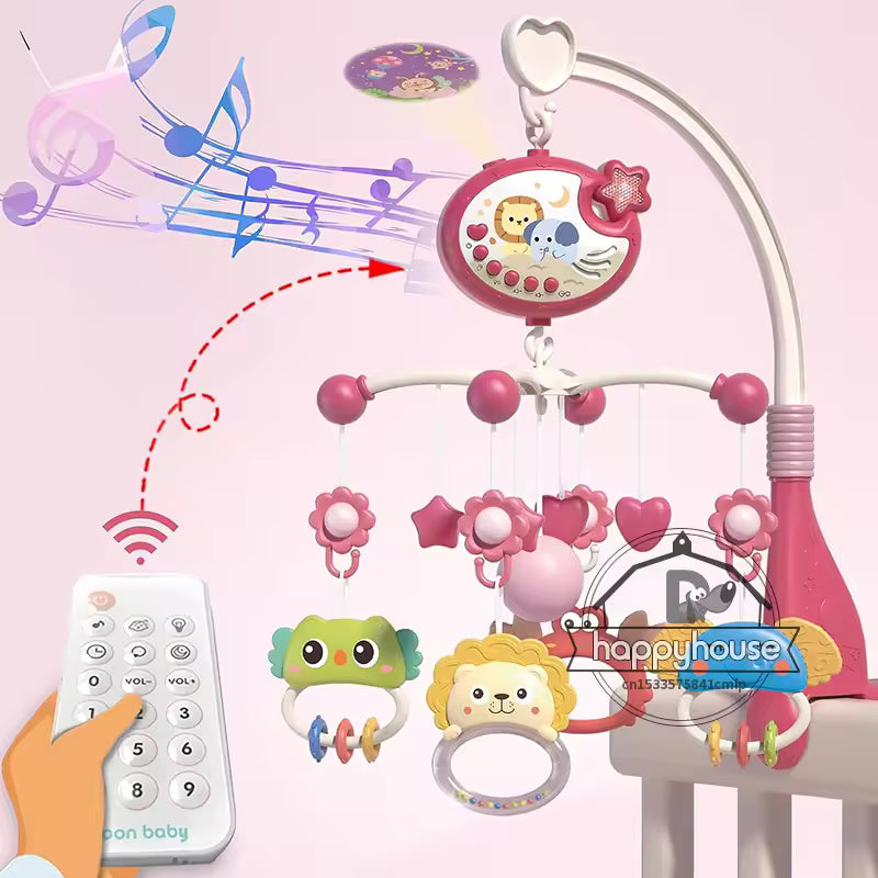 Musical Crib Mobile – Lights & Projection
