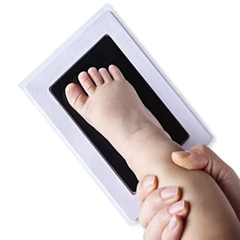 Baby Hand & Footprint Kit – Safe Ink Pad with Photo Frame