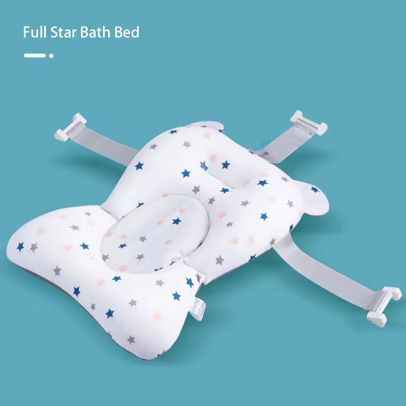 Baby Bath Support Pad – Foldable Floating Newborn Cushion