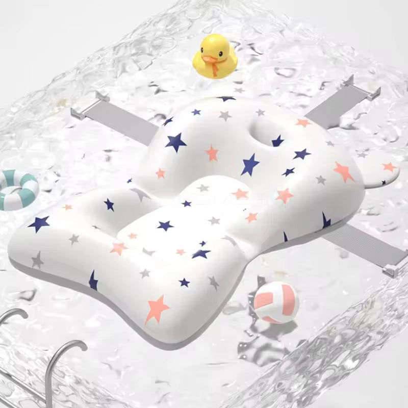 Baby Bath Support Pad – Foldable Floating Newborn Cushion