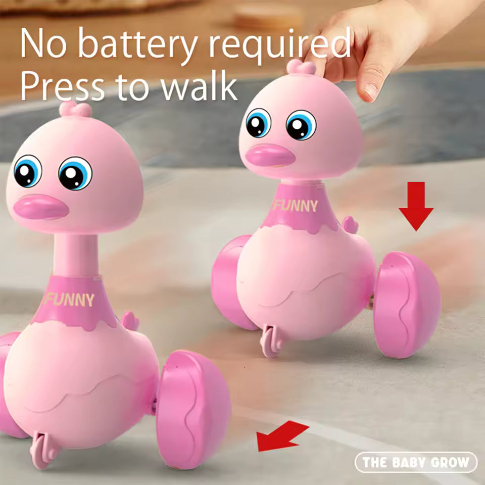 Cartoon Duck Car – Press & Go Toy