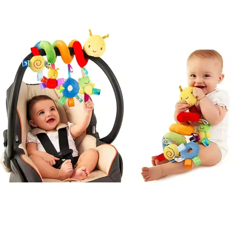 Musical Spiral Hanging Toy – Crib, Stroller & Car Seat Rattle