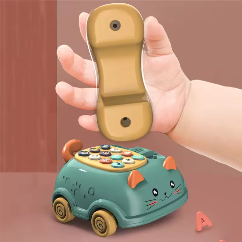 3-in-1 Musical Phone Toy – Toddler Learning & Interactive Play