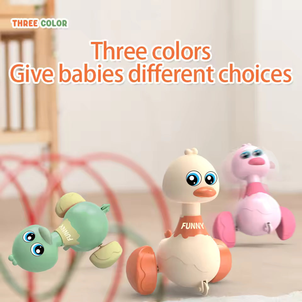 Cartoon Duck Car – Press & Go Toy