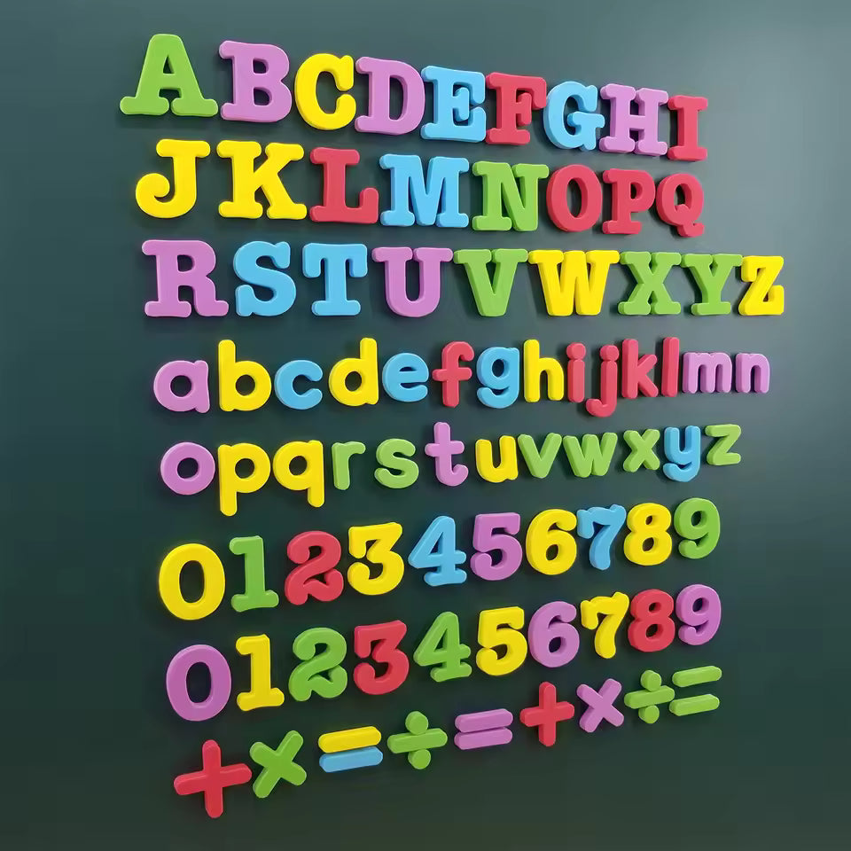 Magnetic Letters & Numbers – ABC 123 Fridge Learning Toy