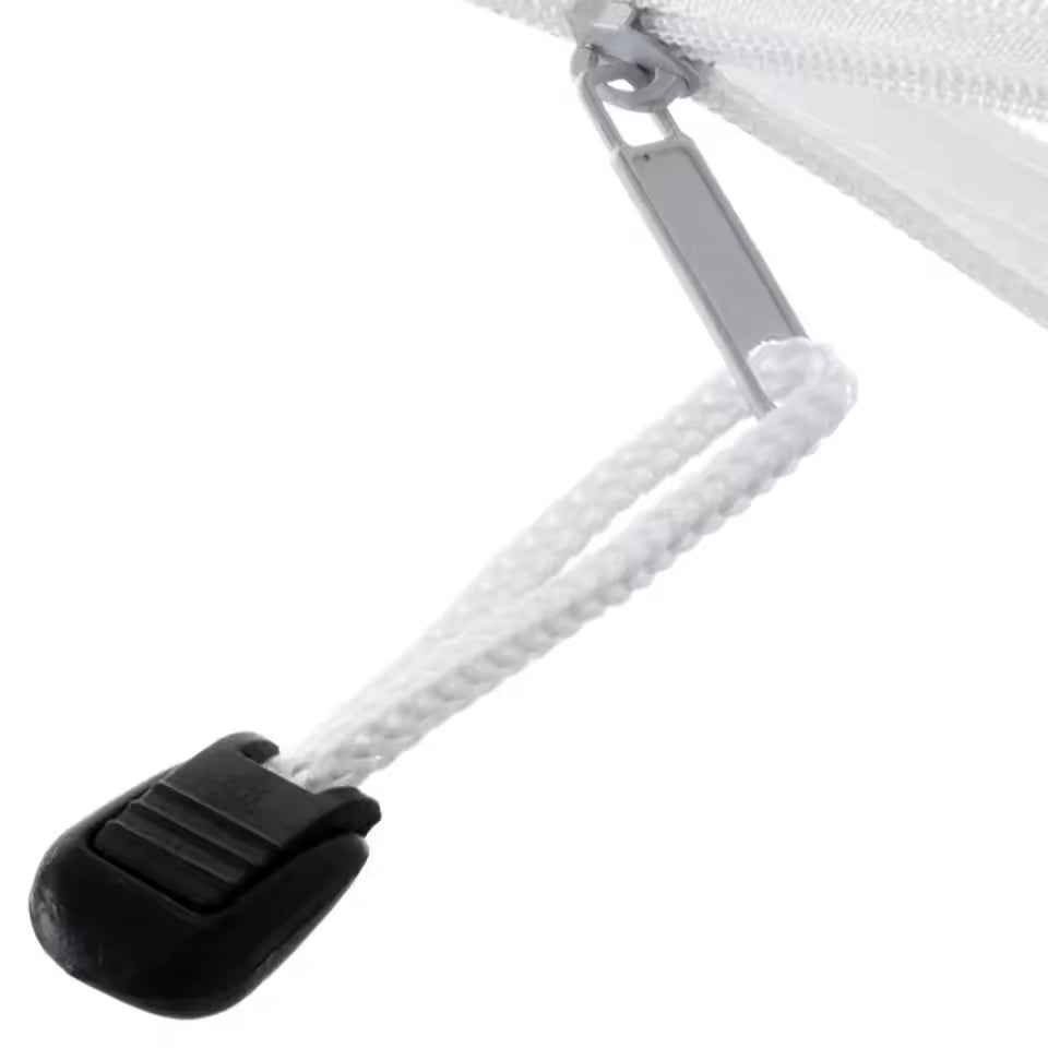 3PCS Mesh Zipper Pouch Set – Waterproof Organizer Bags for School