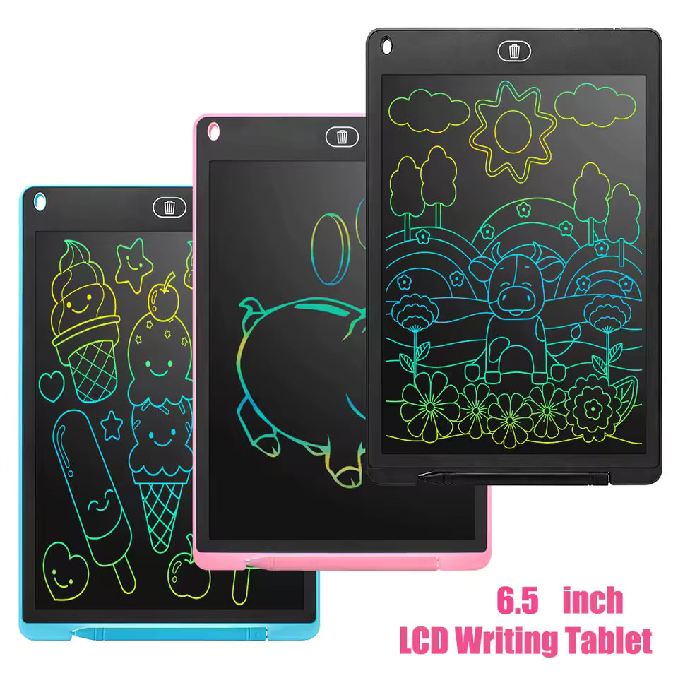 6.5" LCD Writing Tablet – Educational Drawing & Writing Toy