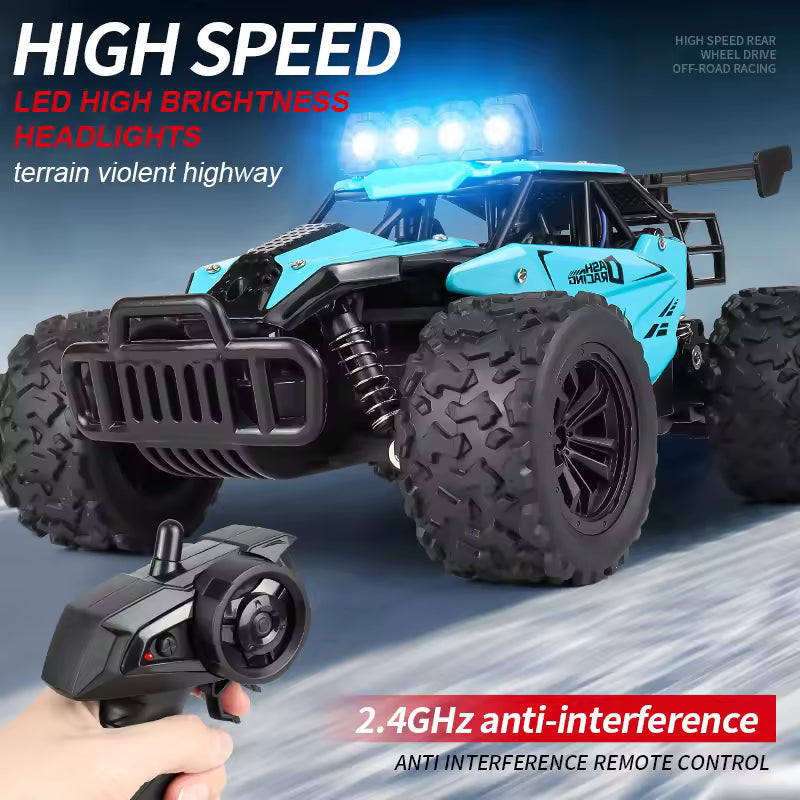 RC8 2.4G Remote Control Car – 1:16 Alloy High-Speed Off-Road Climber