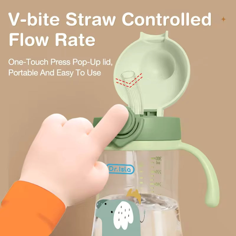 Baby Training Cup – 300ml Portable Bottle