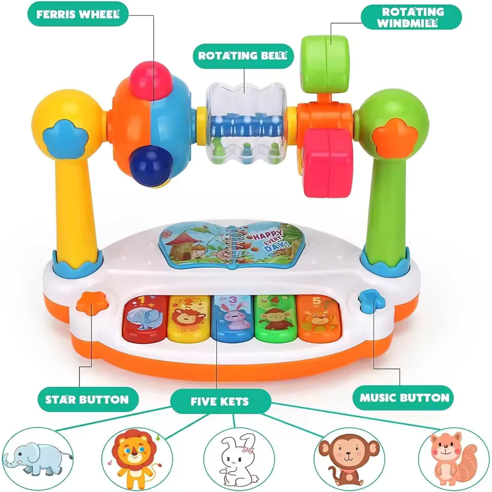 Baby Piano Toy – Musical Keyboard with Lights