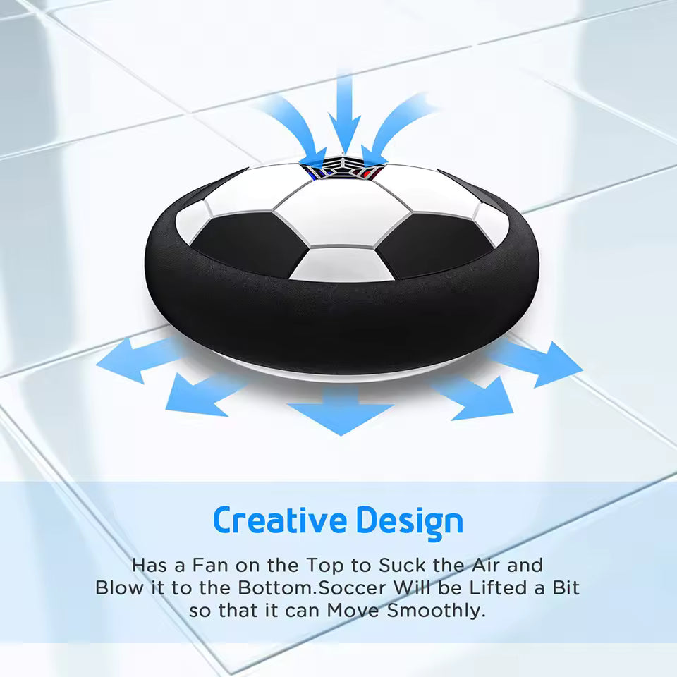 Hover Soccer Ball – LED Light & Music Floating Football Toy