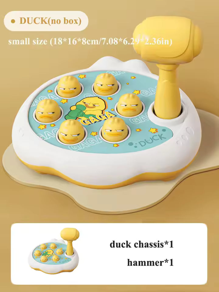 Baby Hammer Puzzle – Duck, Frog & Pig (12–24M)
