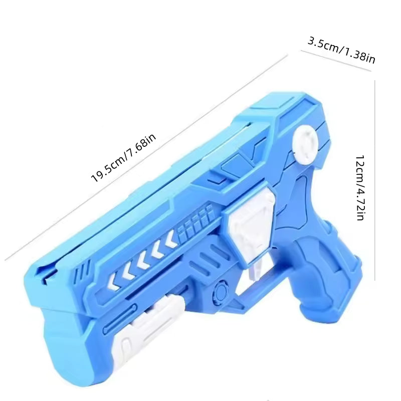 Glowing Foam Aircraft Launcher – 10M Catapult Glider Gun Toy