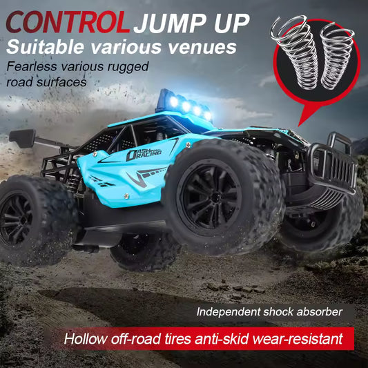 RC8 2.4G Remote Control Car – 1:16 Alloy High-Speed Off-Road Climber