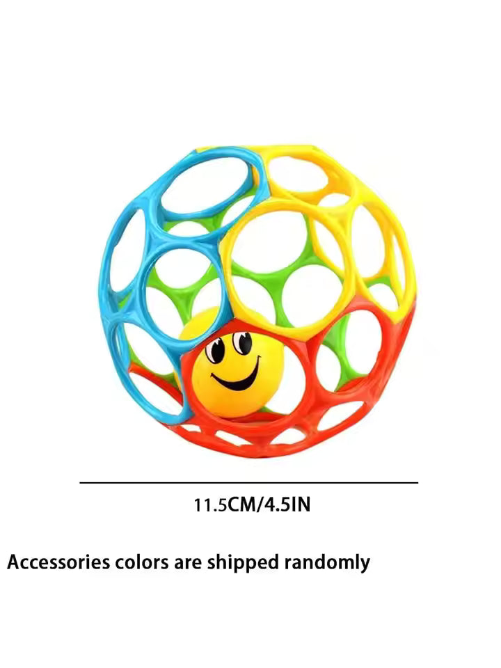 Soft Baby Rattle – Bell & Sensory Toy