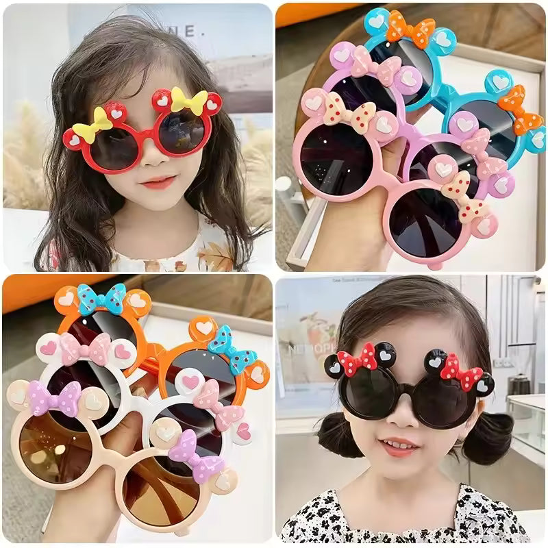 Kids Cartoon Sunglasses – UV400 Sun Protection Shades