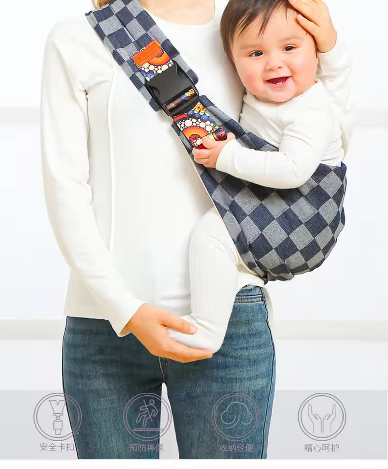 Baby Ring Sling Carrier – Soft & Multifunctional Toddler Wrap