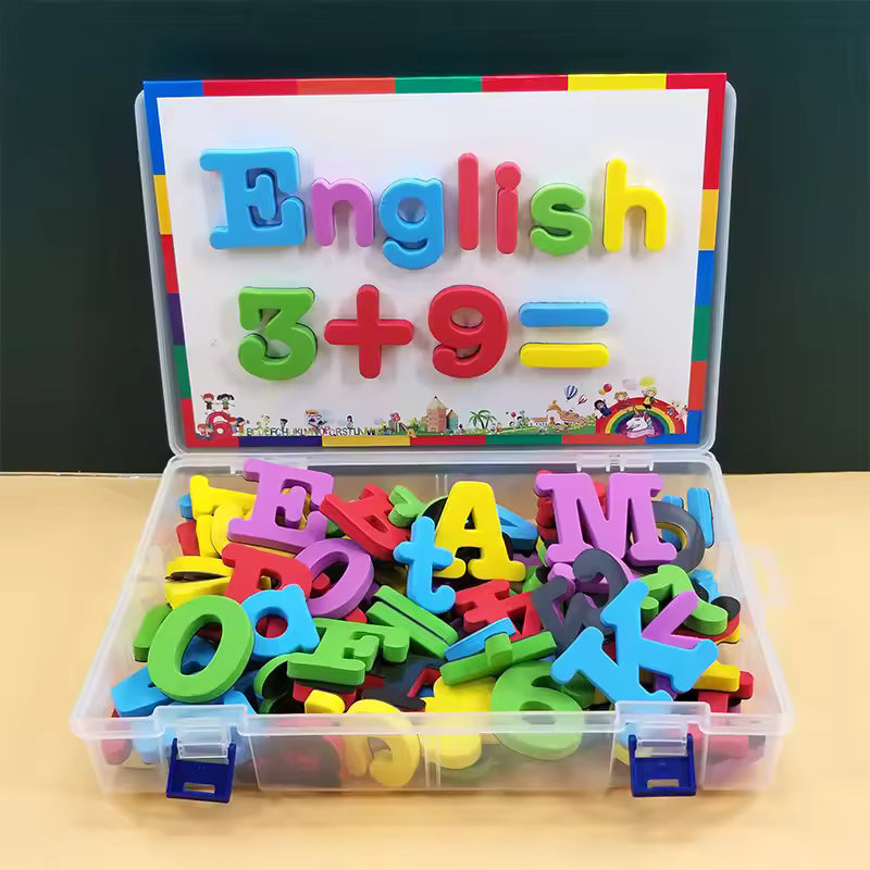 Magnetic Letters & Numbers – ABC 123 Fridge Learning Toy
