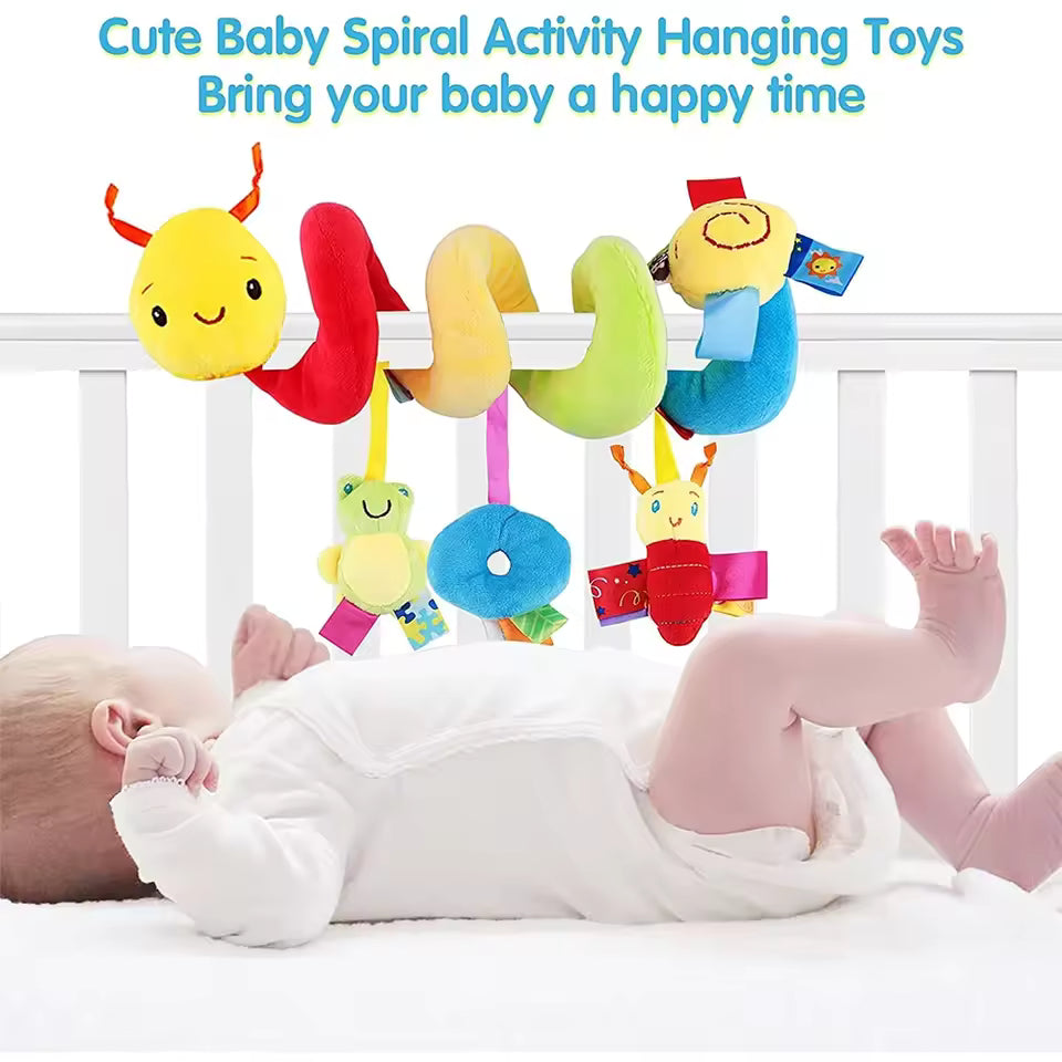 Musical Spiral Hanging Toy – Crib, Stroller & Car Seat Rattle