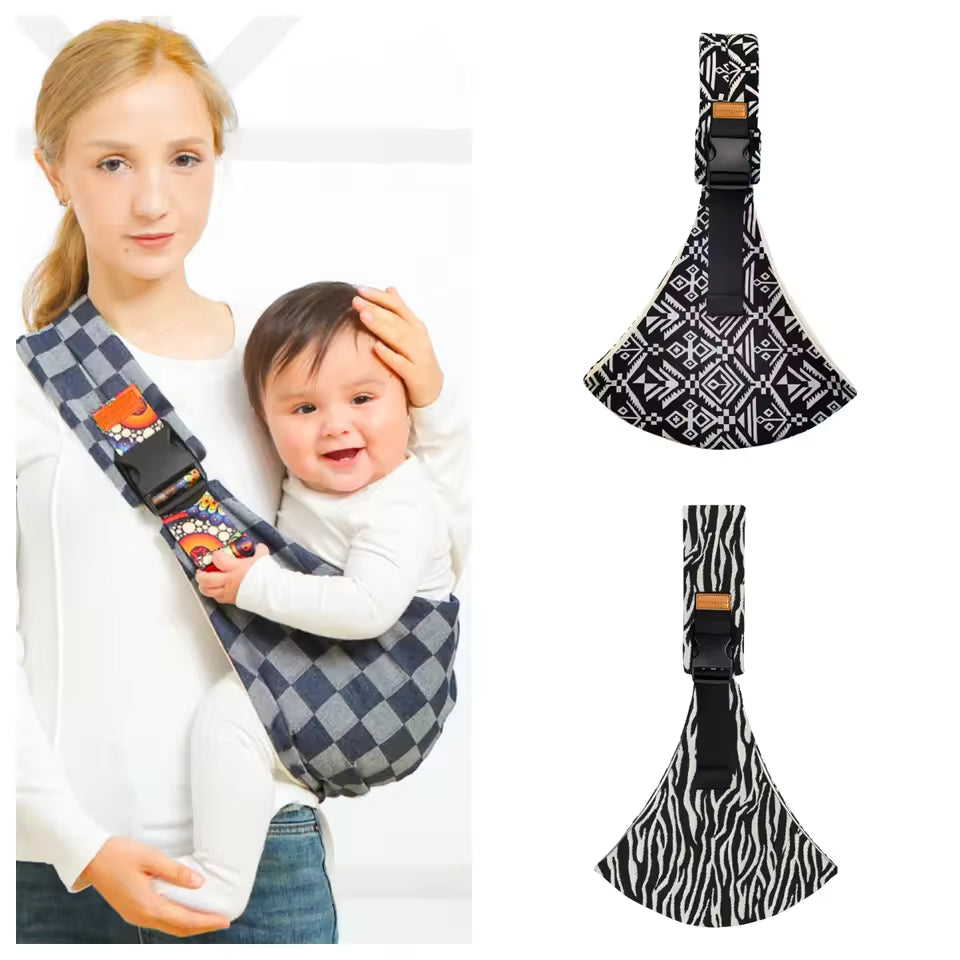 Baby Ring Sling Carrier – Soft & Multifunctional Toddler Wrap