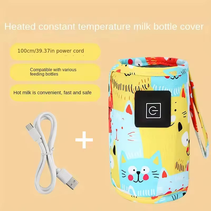 USB Milk & Water Warmer – Travel Bottle Heater