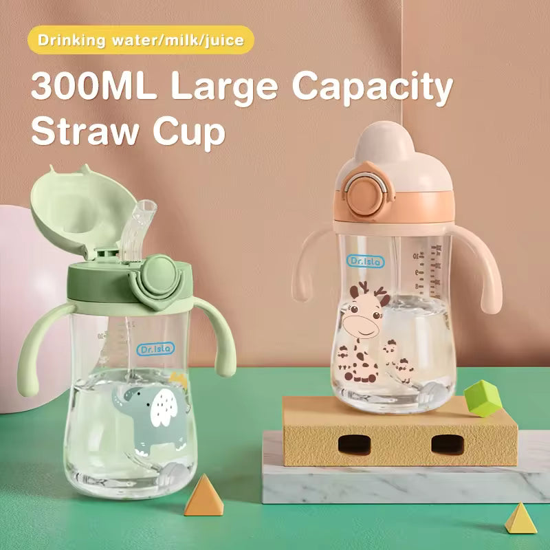 Baby Training Cup – 300ml Portable Bottle
