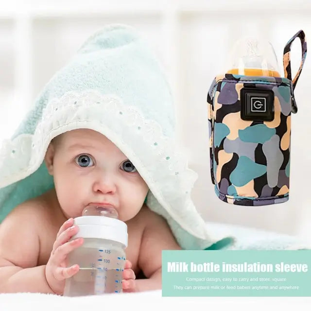 USB Milk & Water Warmer – Travel Bottle Heater