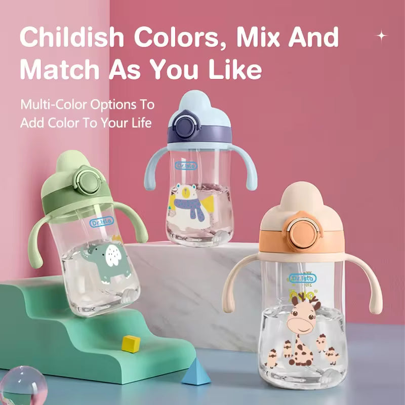 Baby Training Cup – 300ml Portable Bottle