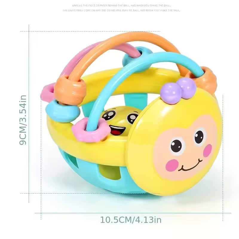 Baby Catch & Rattle Ball – 0-12 Months Development Toy
