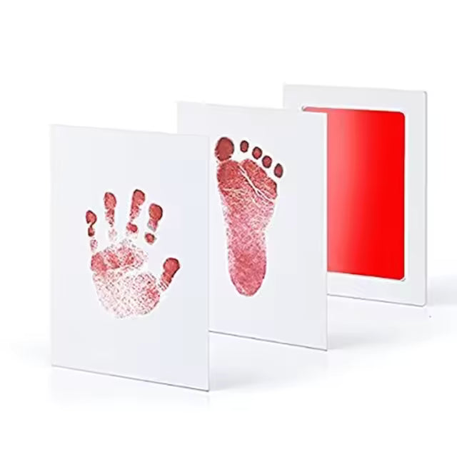 Baby Hand & Footprint Kit – Safe Ink Pad with Photo Frame