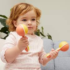Plastic Baby Maracas – Early Learning Musical Toy