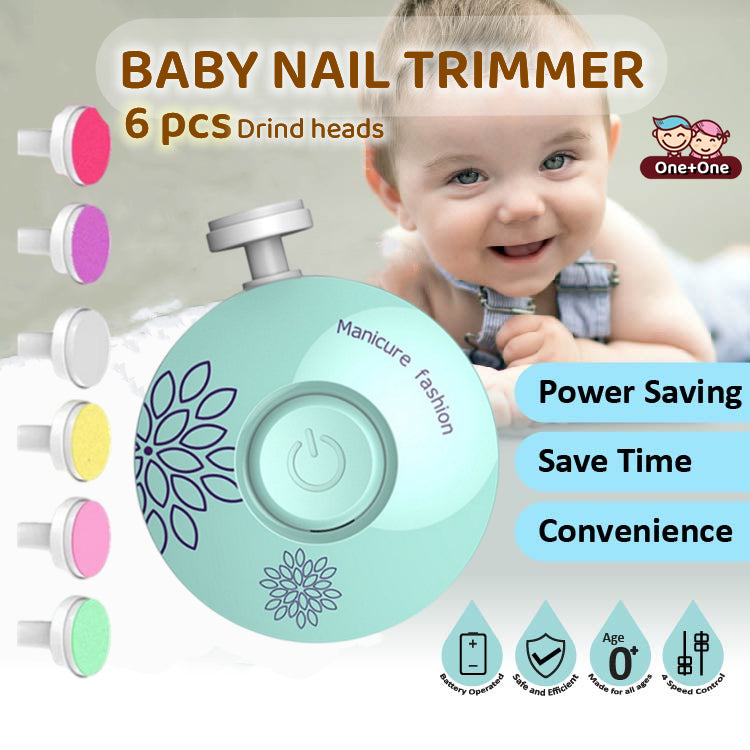 Baby Electric Nail Trimmer – Safe Nail Care Kit for Newborns