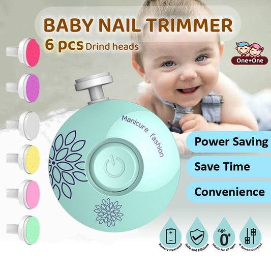 Baby Electric Nail Trimmer – Safe Nail Care Kit for Newborns
